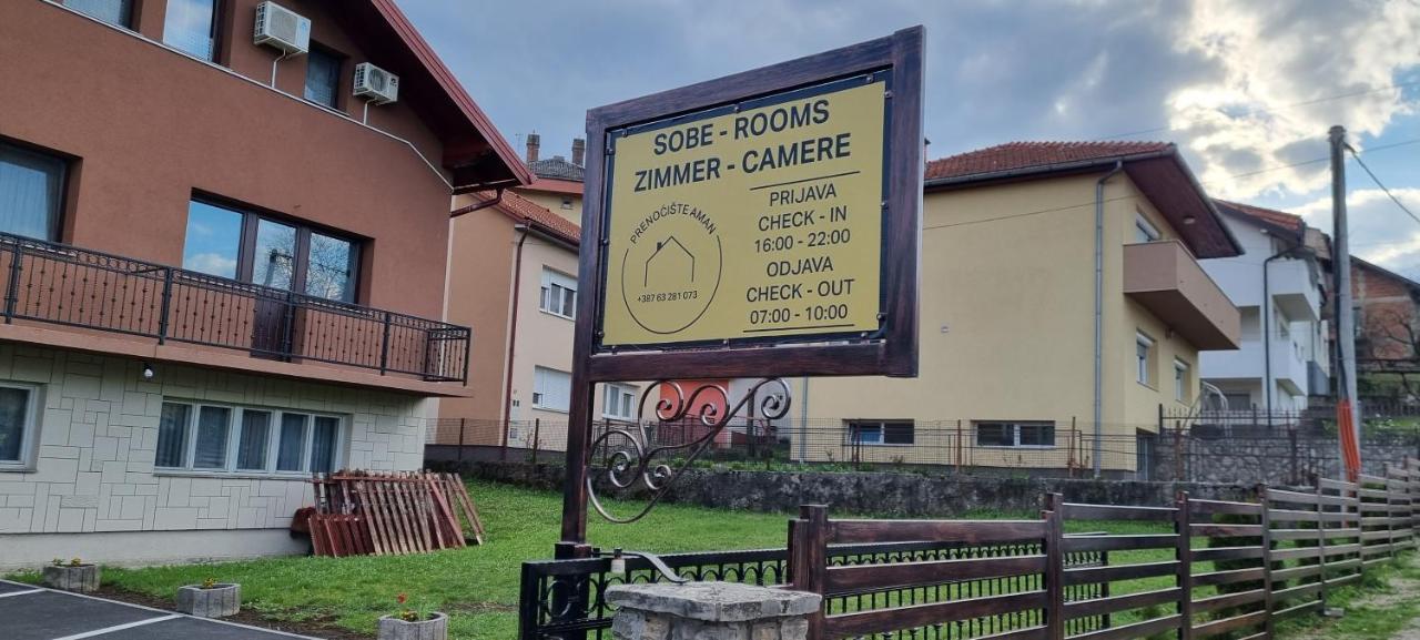 Prenociste-Sobe-Rooms-Aman Bihac Luaran gambar
